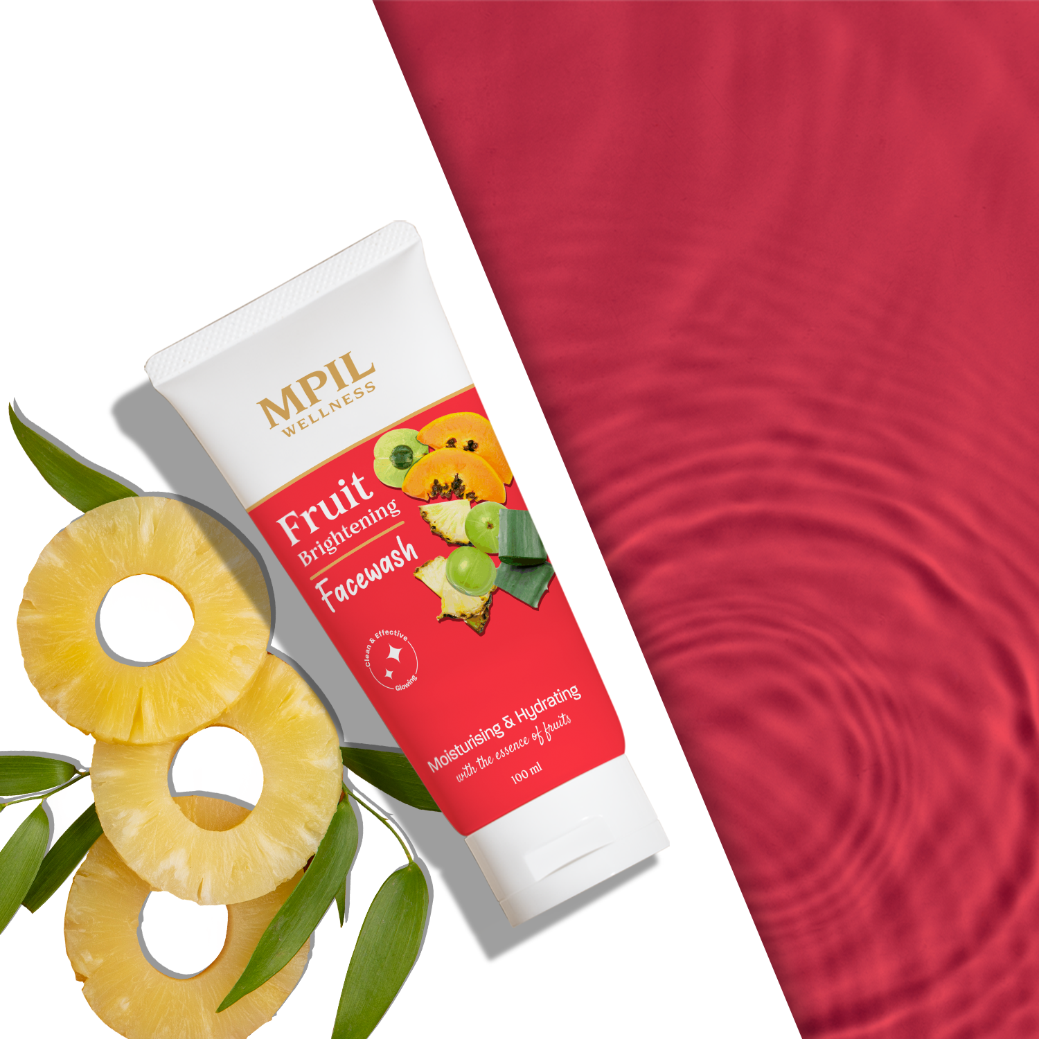 Fruit face outlet wash