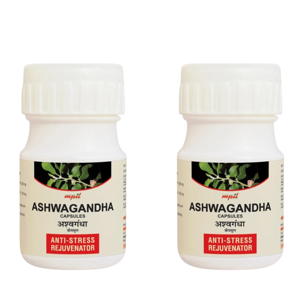 Ashwagandha capsule| Extract 350Mg + Jatamansi Extract (100Gm)