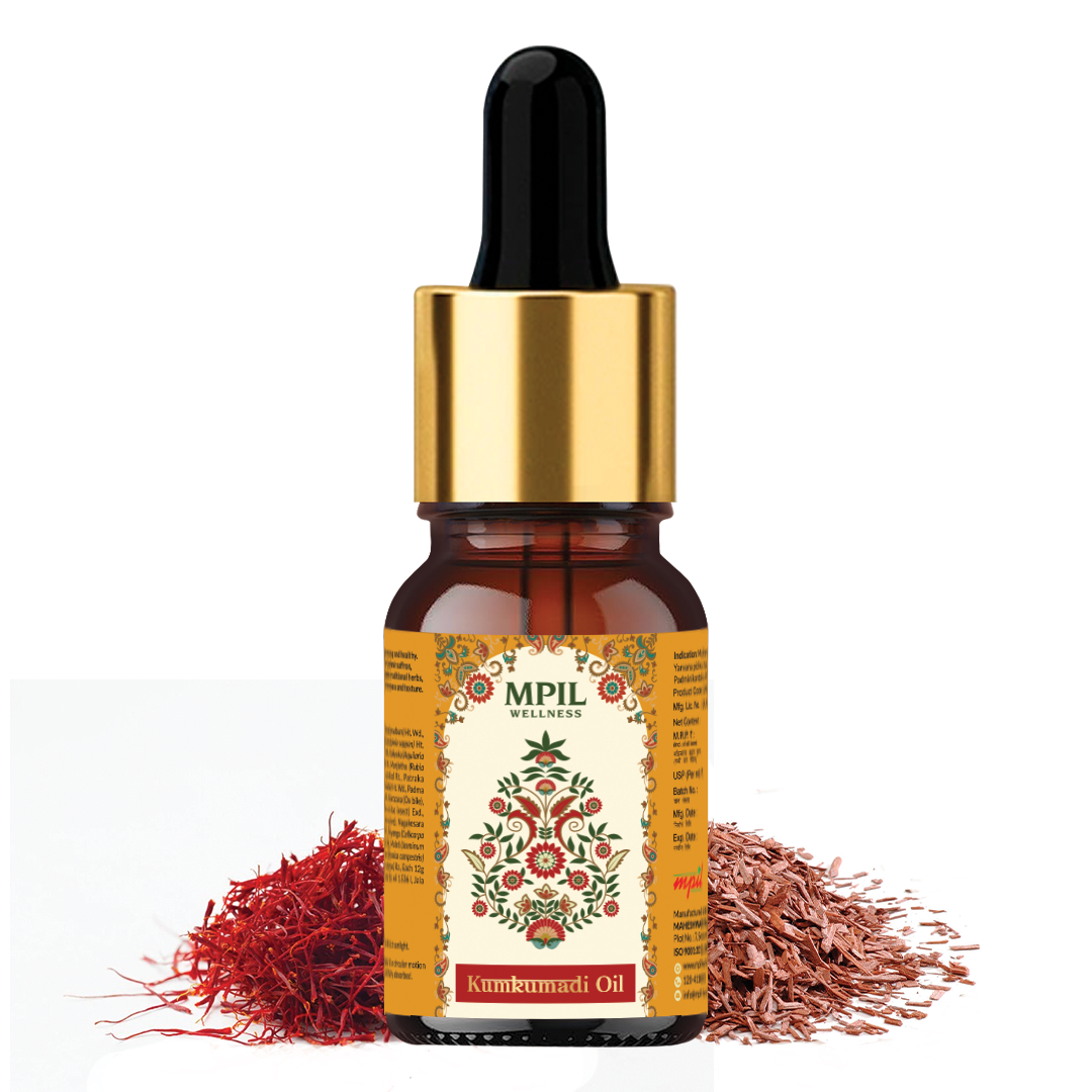 MPIL Wellness Ayurvedic Kumkumadi Face Oil for skin care | Face Oil for Women & Men( 5ml)