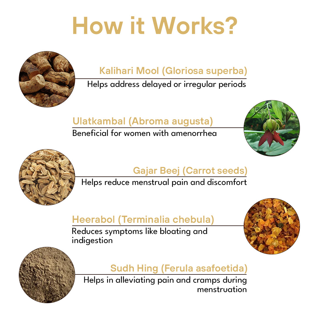 RAJOPLEX CAPSULE Ayurvedic for support women's reproductive 6 Capsules each (PACK OF 3)