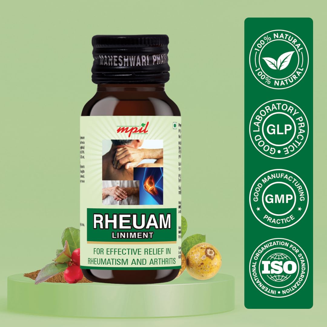 Rheuam Liniment Oil For Effective Pain Relief in Arthritis