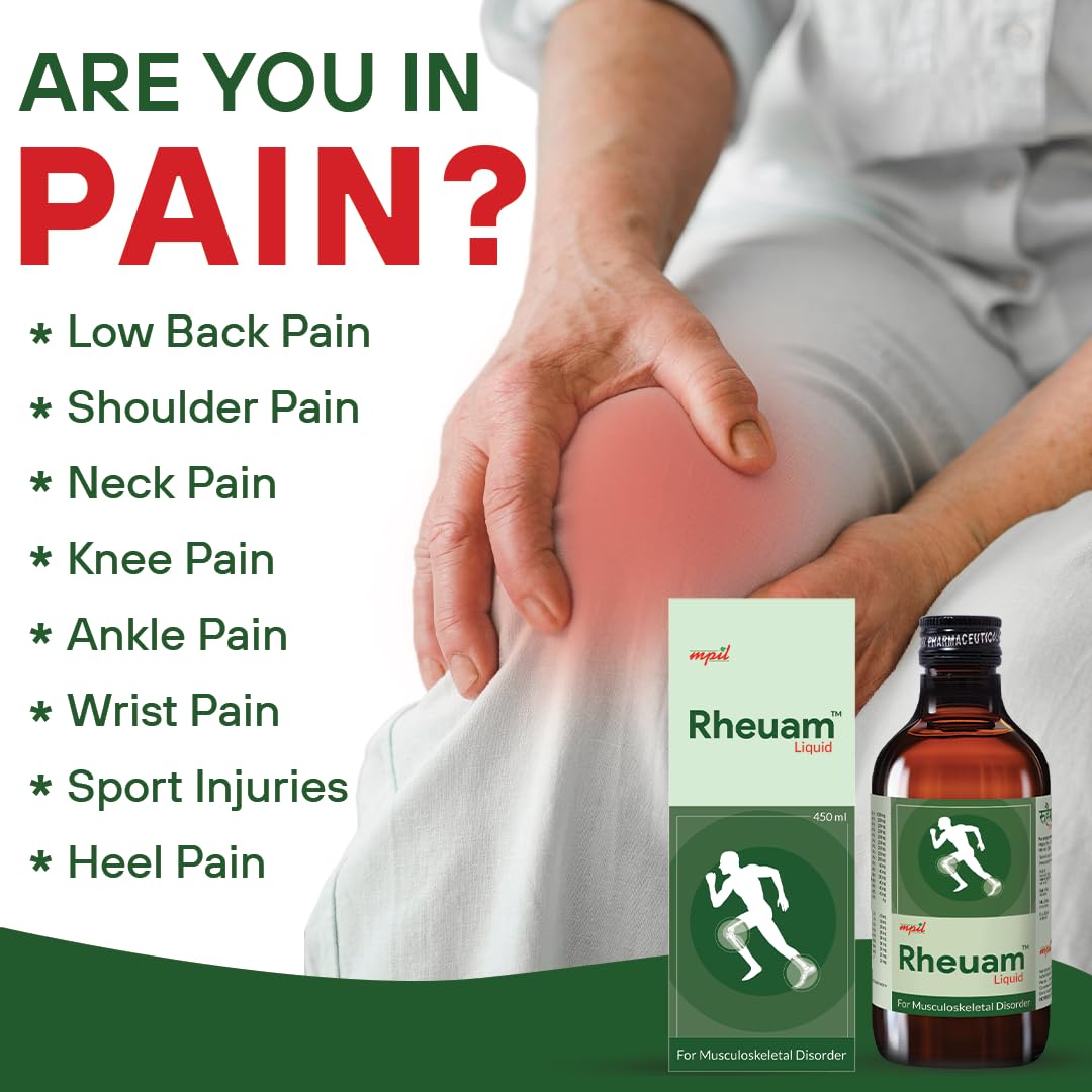 Rheuam Liquid Ayurvedic Syrup for Pain and  Artho Care