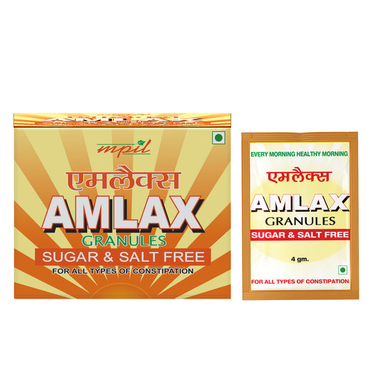Amlax Granules Relief from Constipation 20 Sachets -Pack PACK OF 4