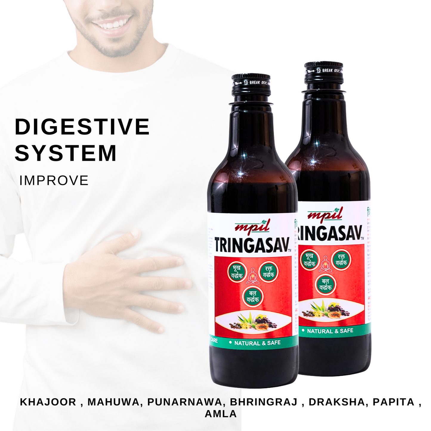 Tringasav Digestive Tonic Natural Appetizer Syrup