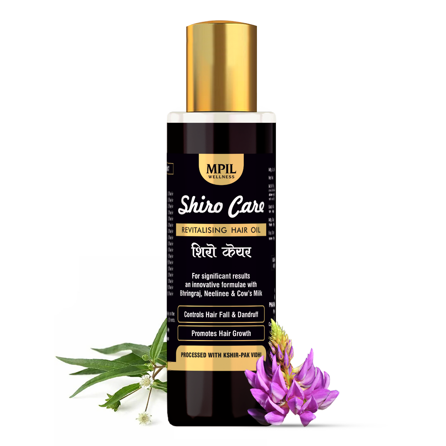 MPIL Shiro Care Hair Oil With Bhringraj | Hair Oil for unisex | Almond Oil Goodness Of More Than 18 Herbs And Oil | 100ML