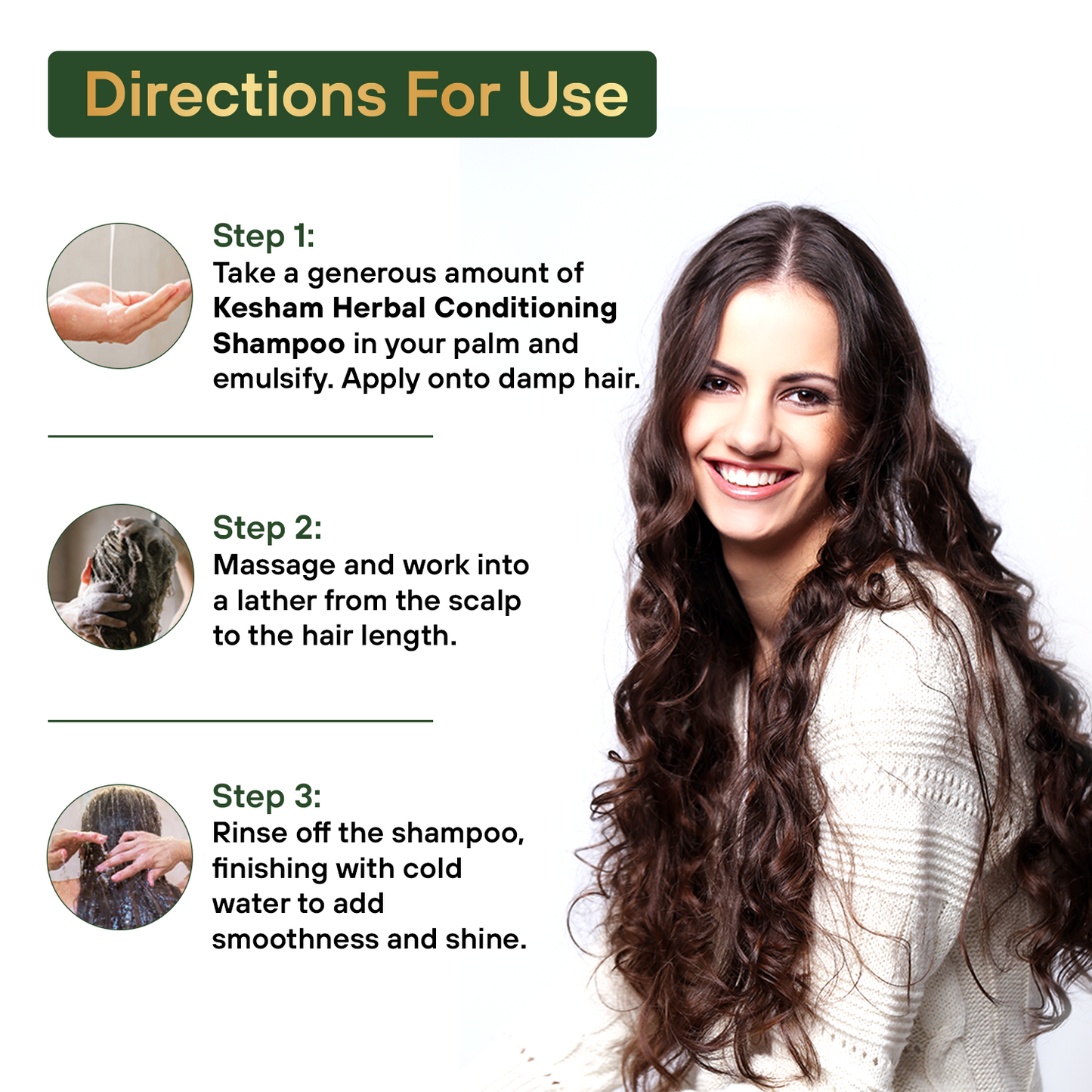 Kesham Herbal shampoo and conditioner 200ml