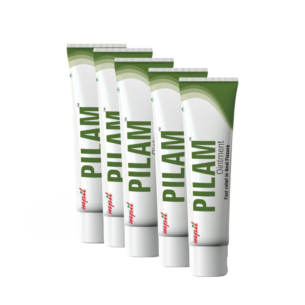 MPIL PILAM OINTMENT for Hemorrhoids , for Internal and External Piles 20gm each
