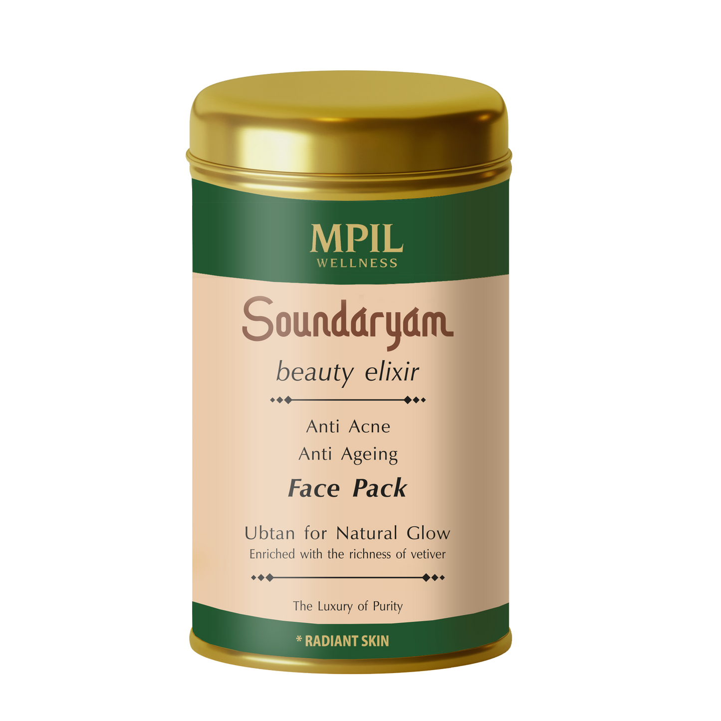 Soundaryam Face Pack - Ubtan for Natural Glow