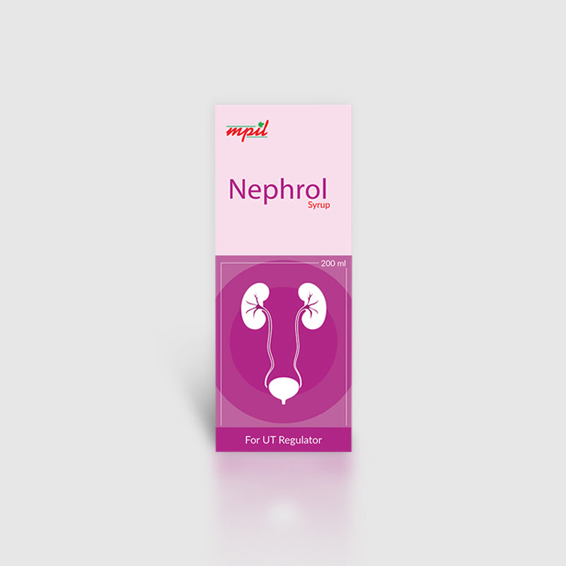 Nephrol Syrup Kidney stone Medicine sugar free