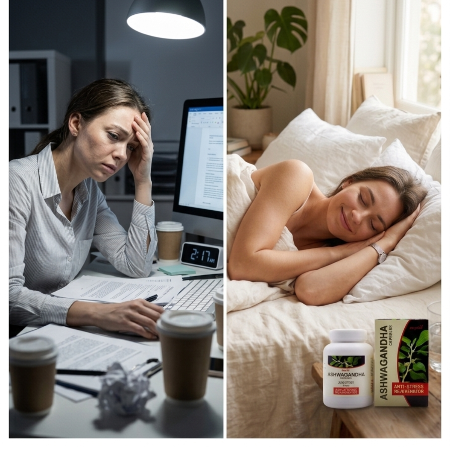 Ashwagandha & Jatamansi – Stress Relief & Vitality