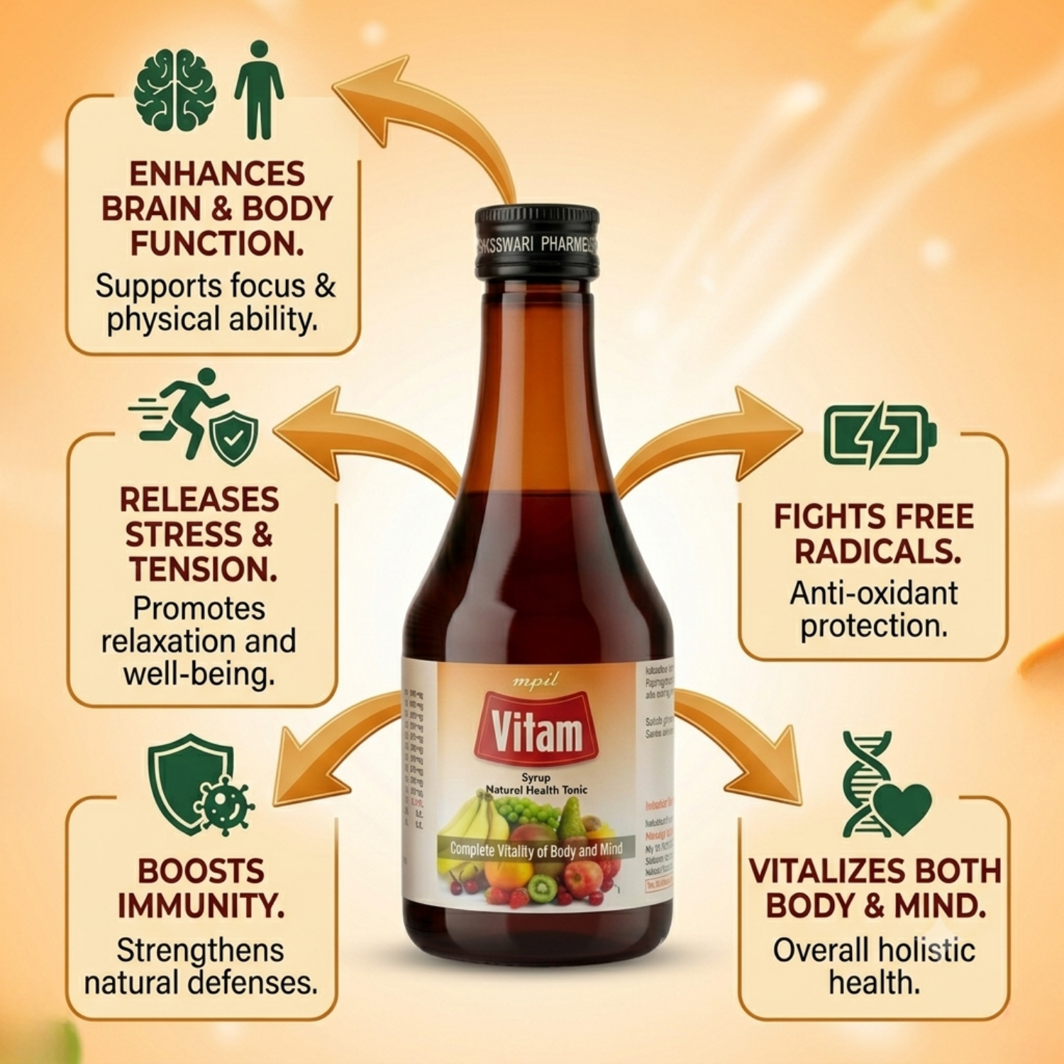 Vaitam Syrup: Complete Herbal Nutrition & Vitality Tonic