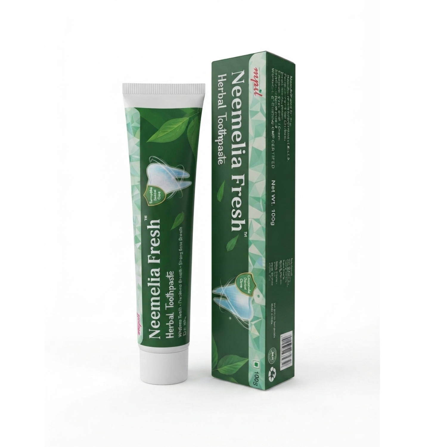 Neemelia Fresh Herbal Toothpaste – Comprehensive Oral Care & Gum Protection