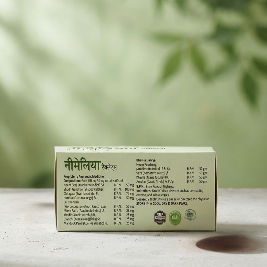 Neemelia Tablets – Advanced Blood Purifier & Skin Detoxifier