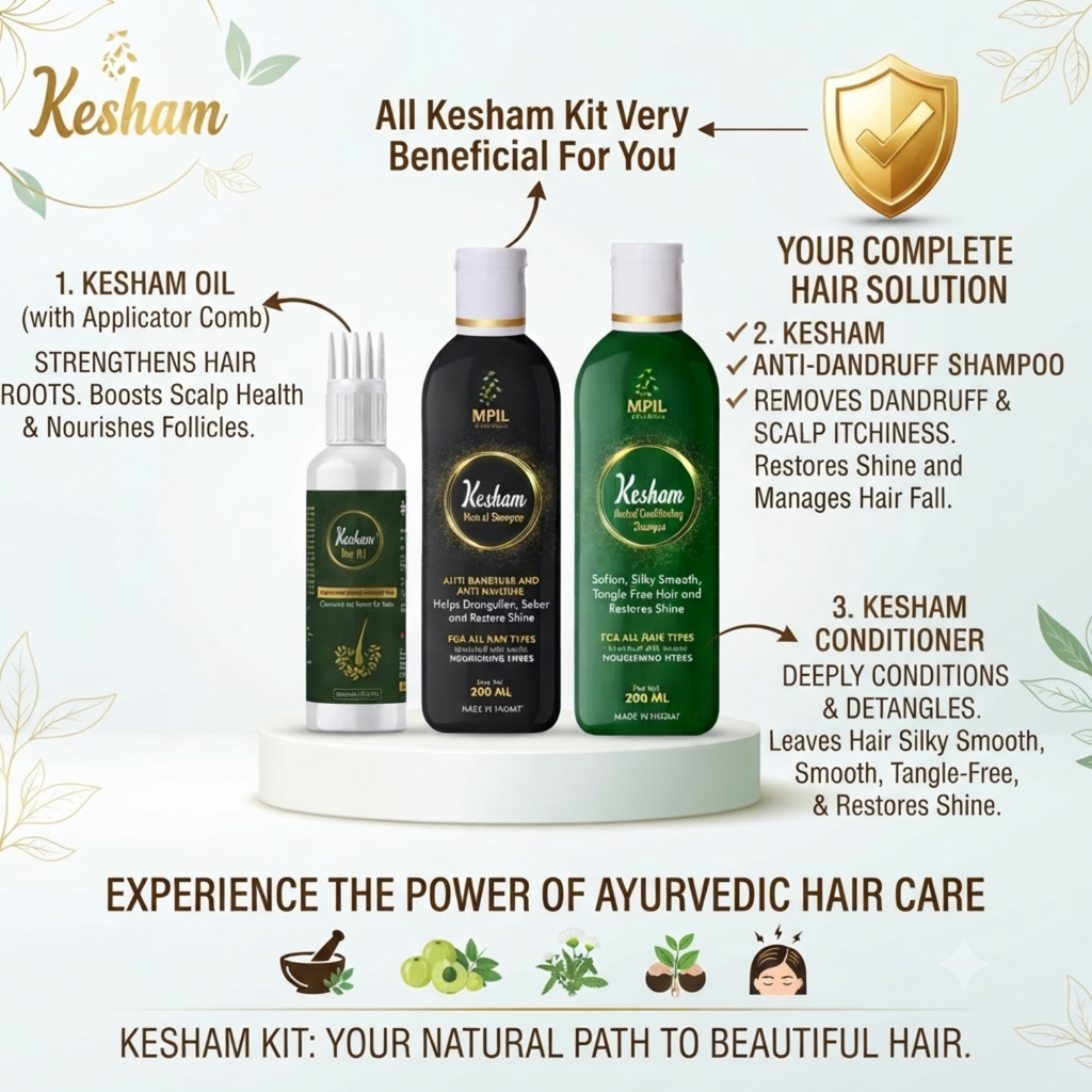 Kesham A Complete Hair Care Kit