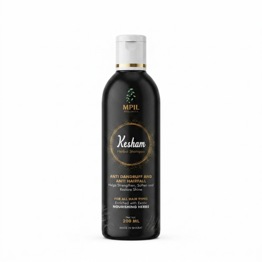 Kesham Herbal Anti dandruff Shampoo 200ml (Pack of 2)