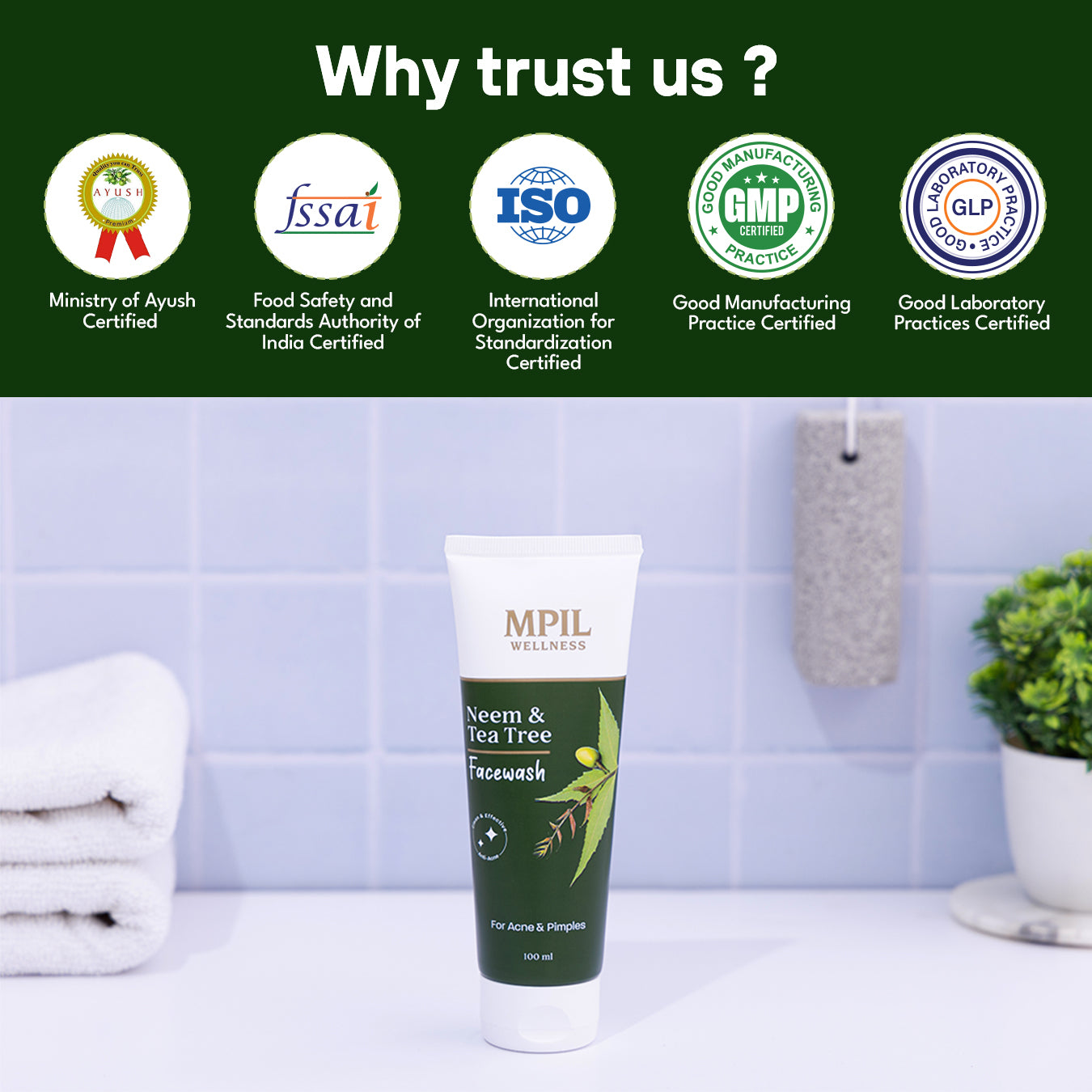 Neem and Tea Tree Facewash