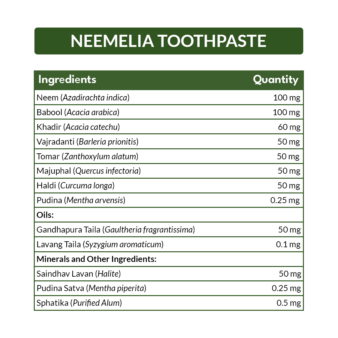 Neemelia Fresh Herbal Toothpaste