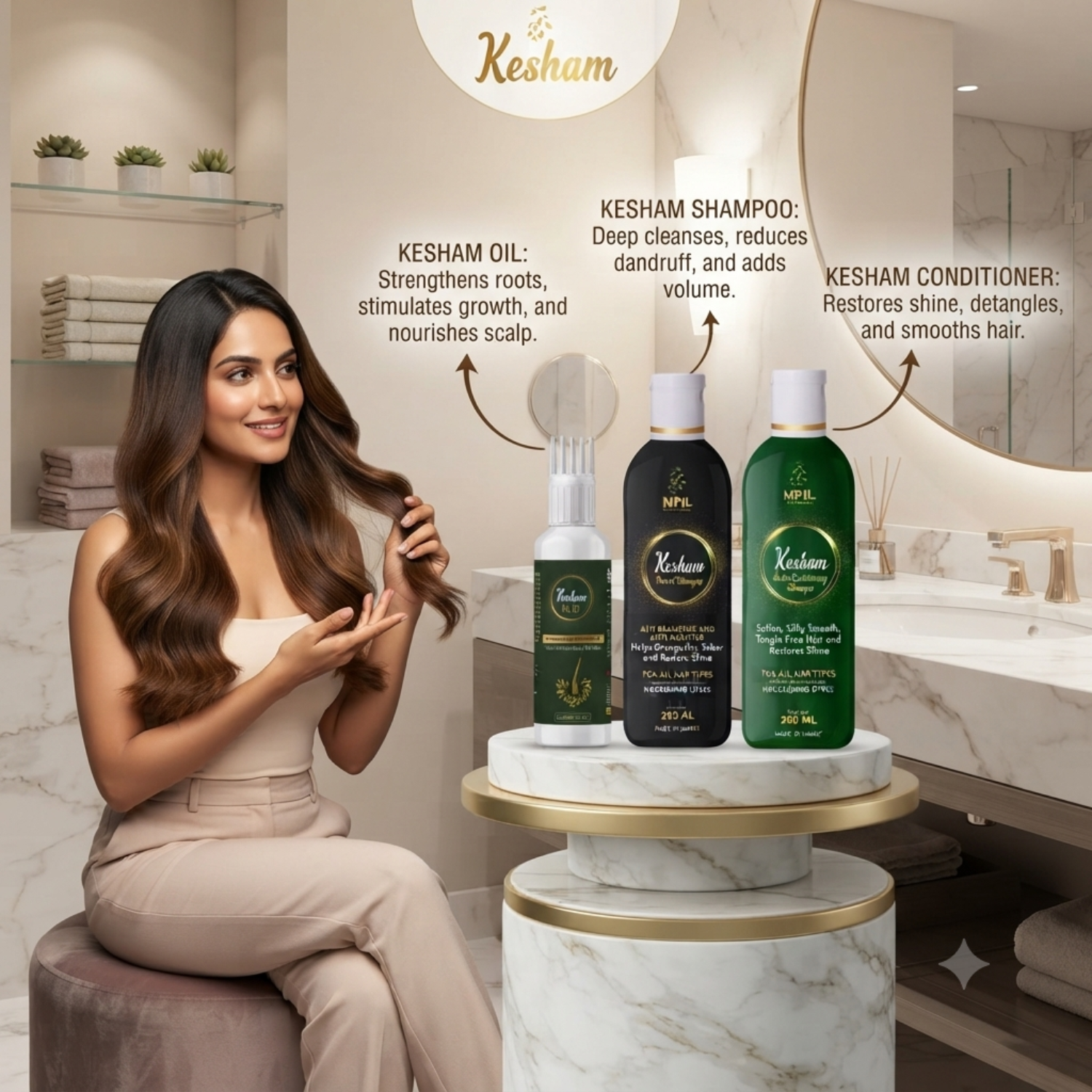 Kesham A Complete Hair Care Kit