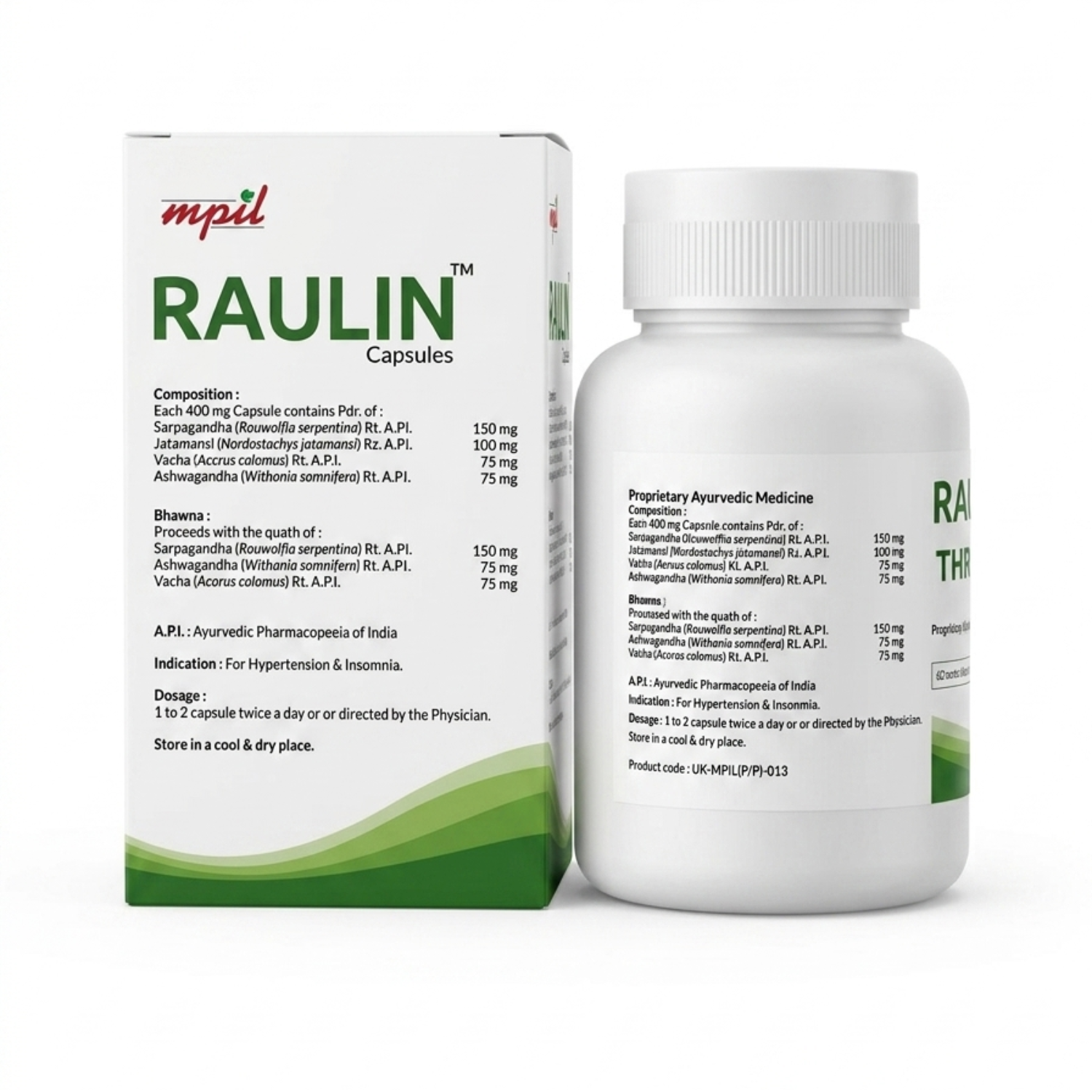 Raulin Capsule Managing stress, anxiety, and neurosis