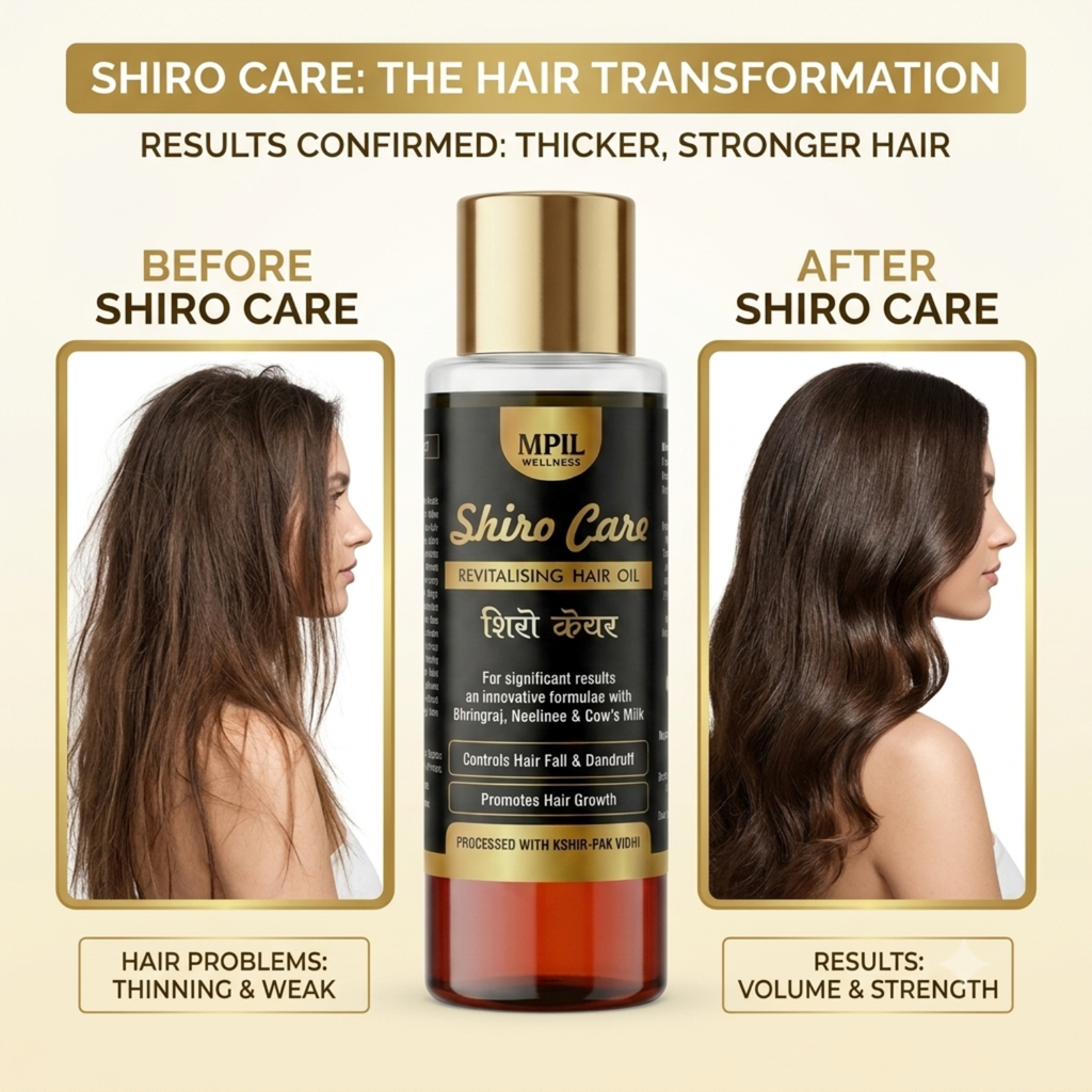 Shiro Care: Premium Ayurvedic Hair Revitalizer pack of 2