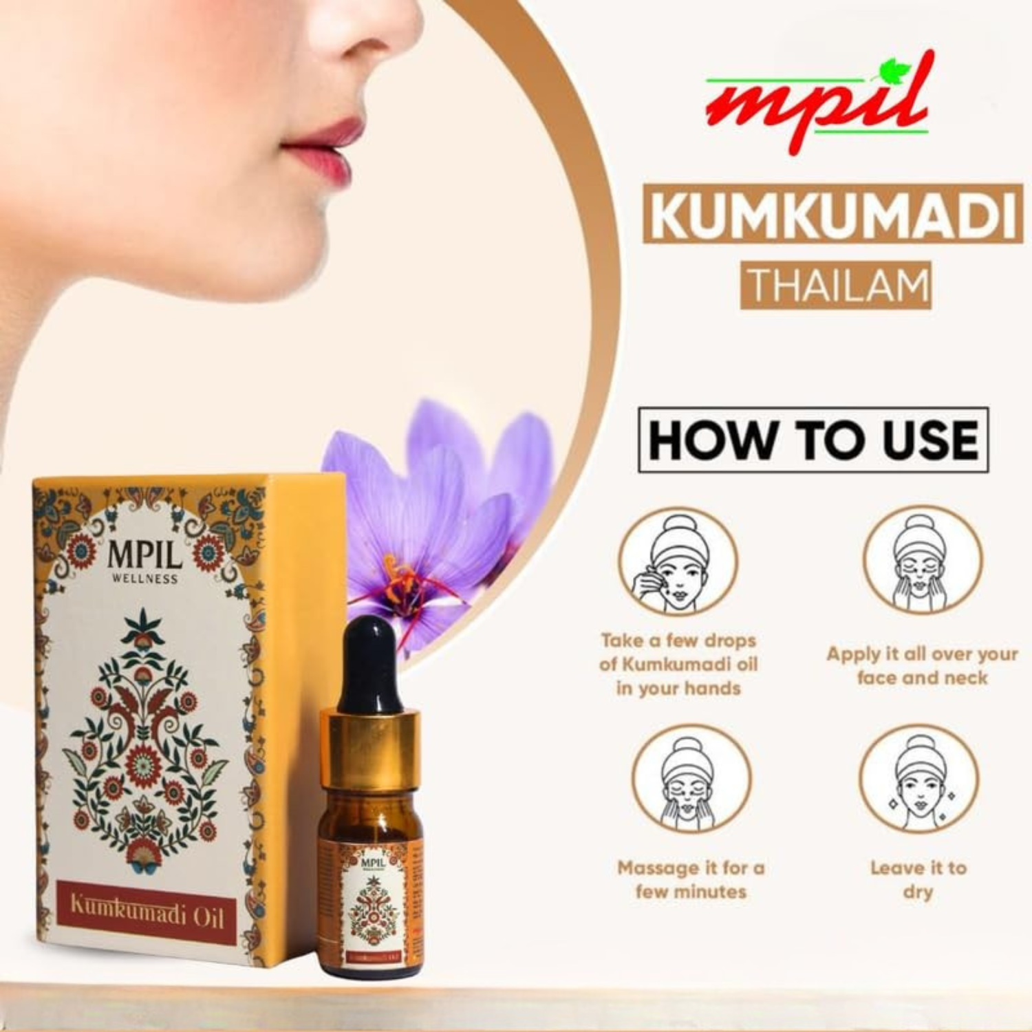 Kumkumadi Oil For Glowing Skin
