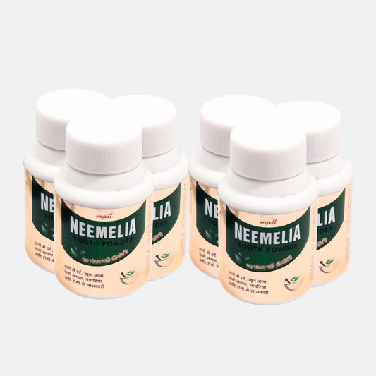 NEEMELIA TOOTH POWDER  Each 100 gm powder (pack of 6)