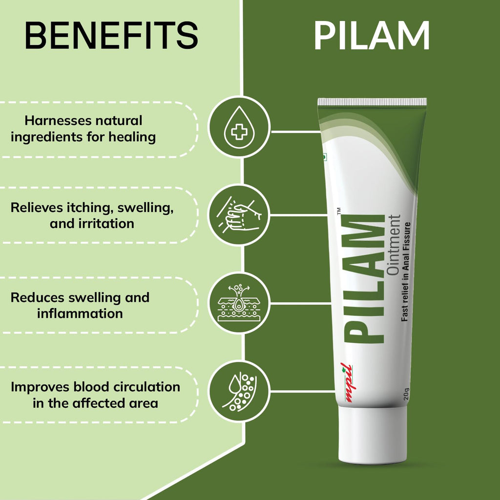 Pilam Ointment for Piles Relief 20gm