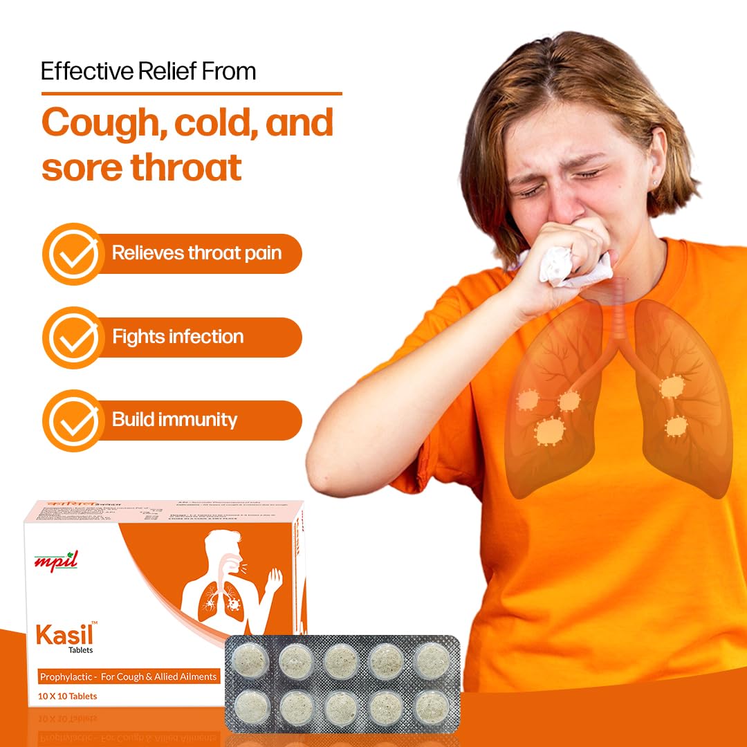Kasil Tablets – Natural Relief for Cough & Respiratory Comfort