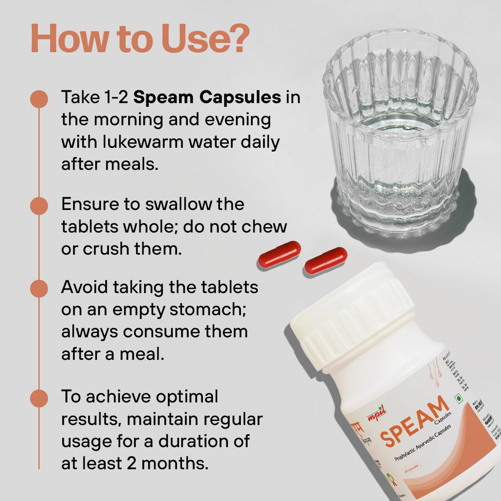 Speam Capsules: Advanced Male Fertility & Reproductive Support