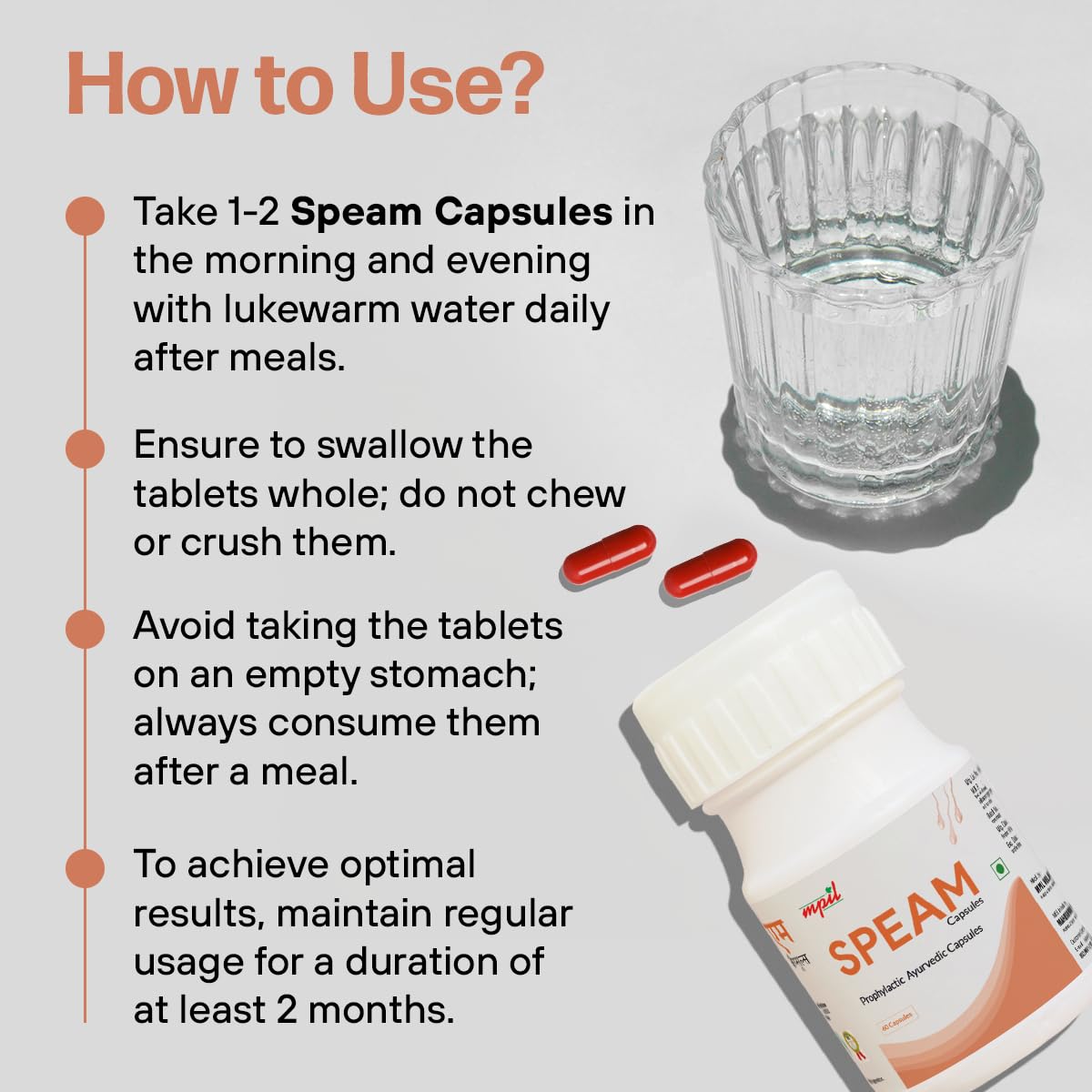 Speam Capsules for Sexual Health 60 capsules