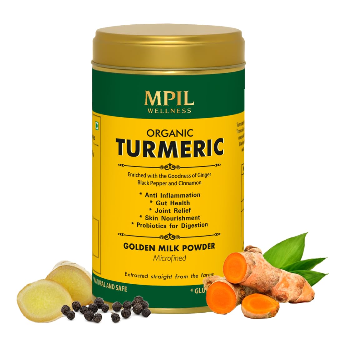 Organic Turmeric Powder 100 grams pack of 2