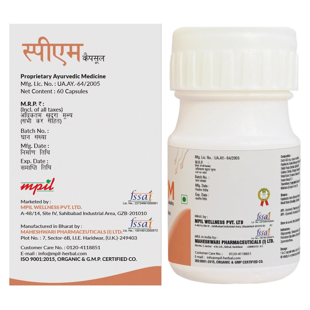 Speam Capsules: Advanced Male Fertility & Reproductive Support