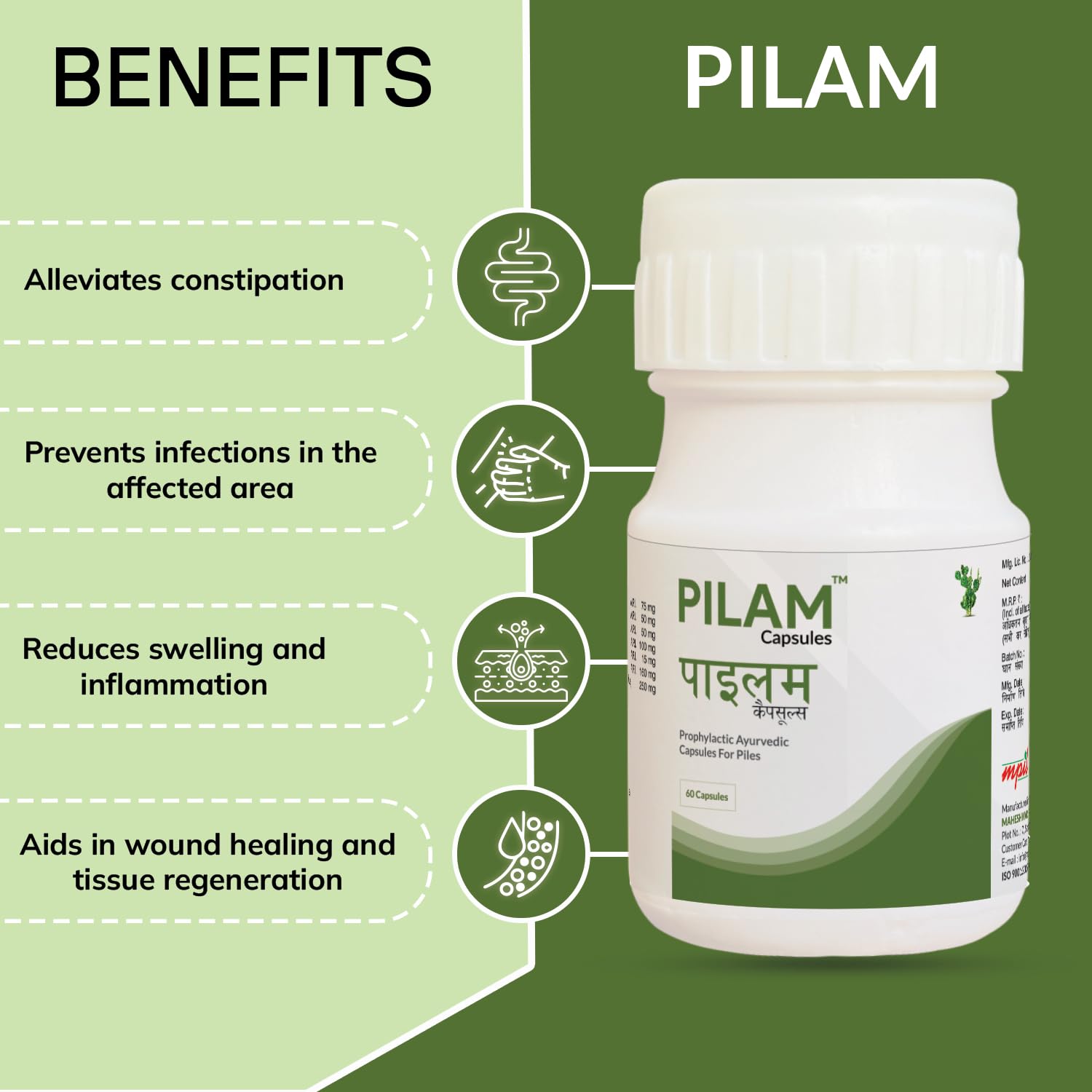 Pilam: Piles & Fissure Relief Kit