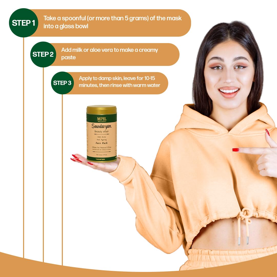 Soundaryam Beauty Elixir Face Pack  100gm