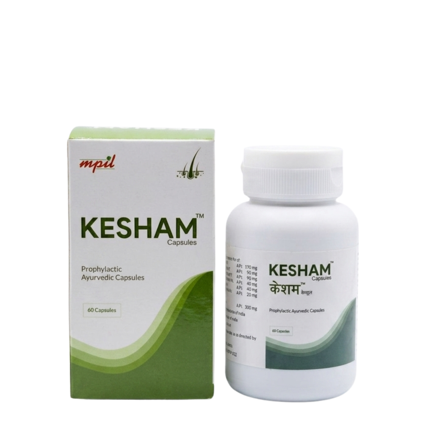 Kesham Capsule: Powerful Herbal Hair Nourishment & Growth Formula