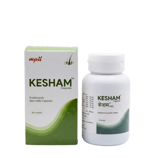 Kesham Capsule: Powerful Herbal Hair Nourishment & Growth Formula