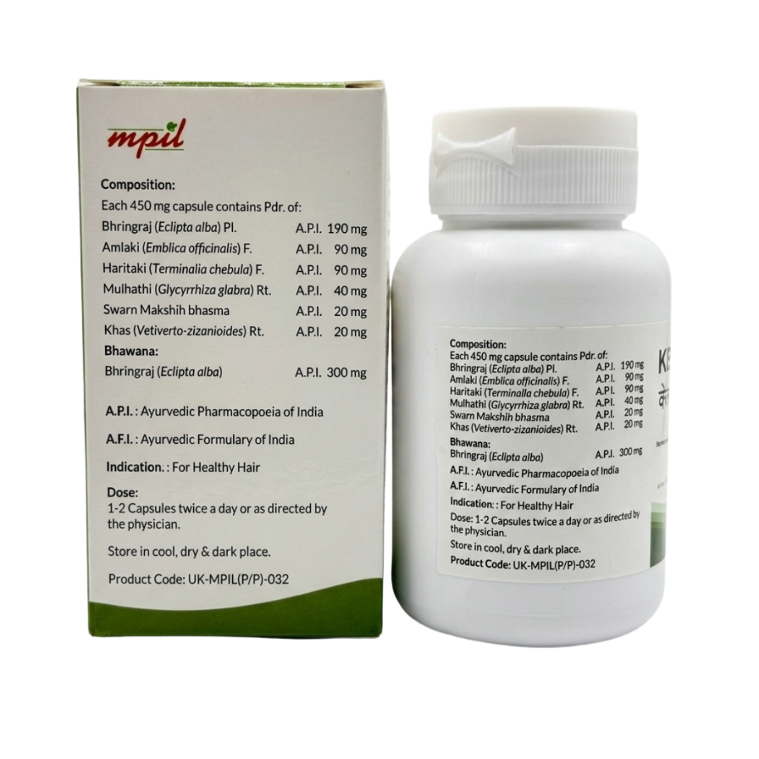 Kesham Capsule: Powerful Herbal Hair Nourishment & Growth Formula