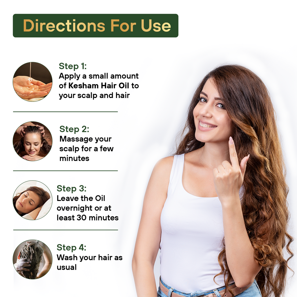 Kesham Hair Oil – Deep Scalp Nourishment & Hair Fall Control