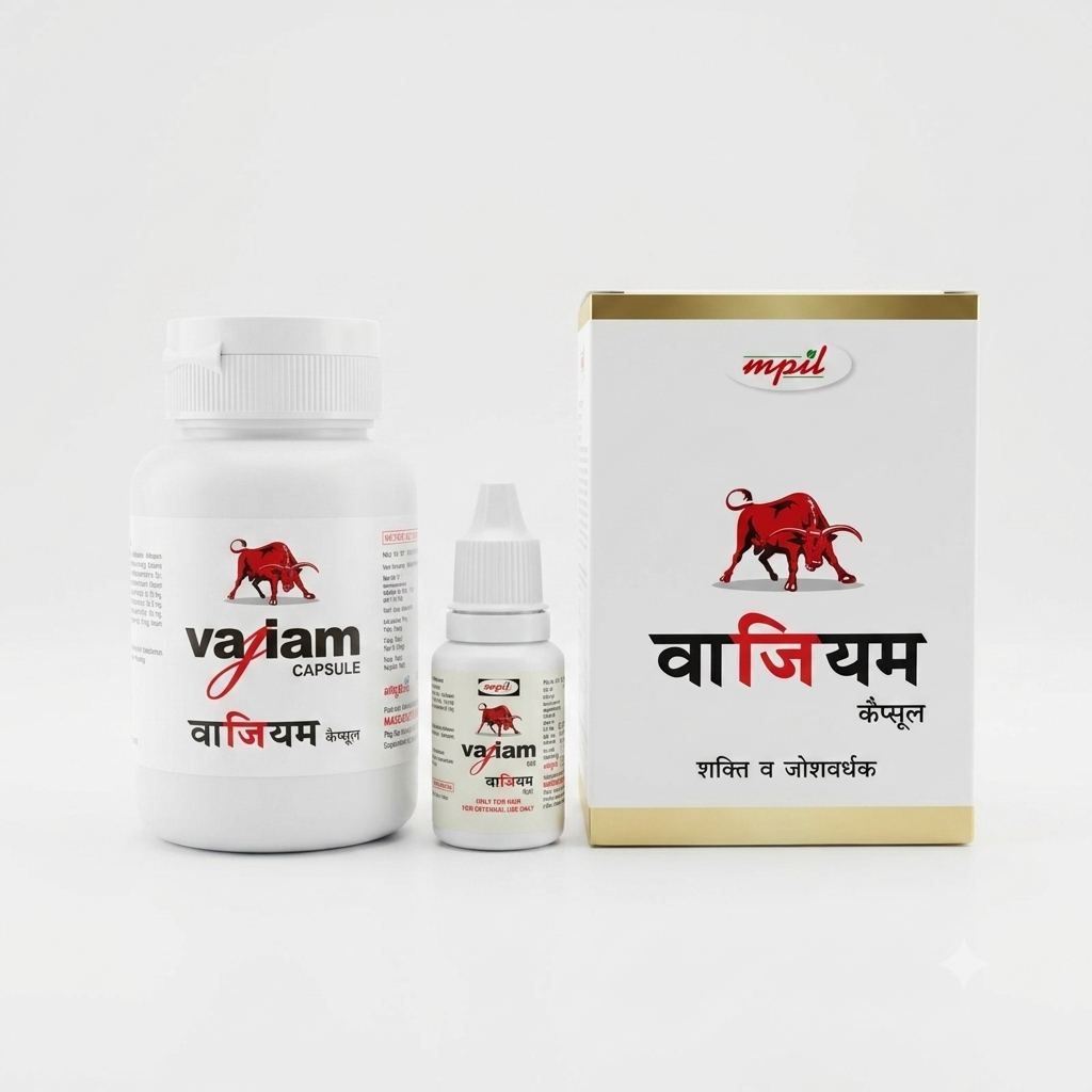 Vaijam Capsules & Oil: Premium Vitality & Vigor Kit