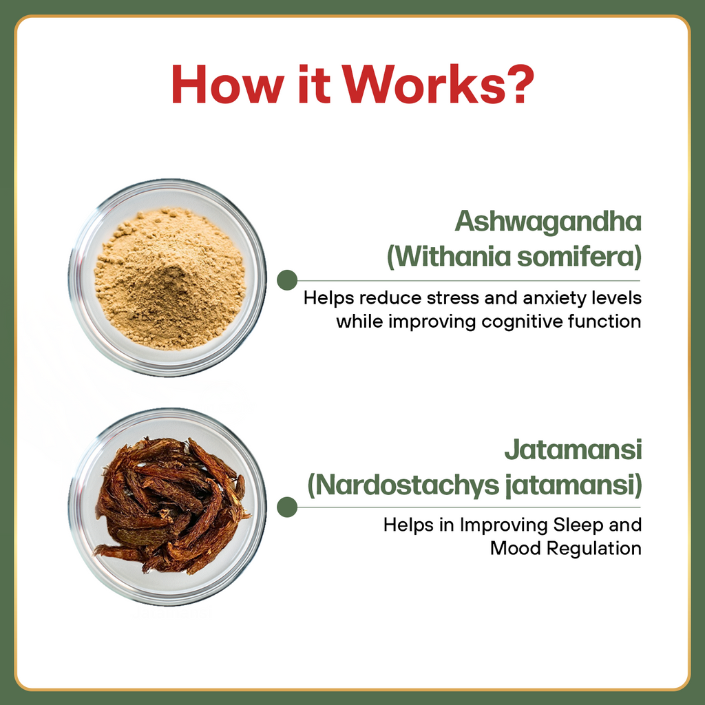 Ashwagandha & Jatamansi – Stress Relief & Vitality