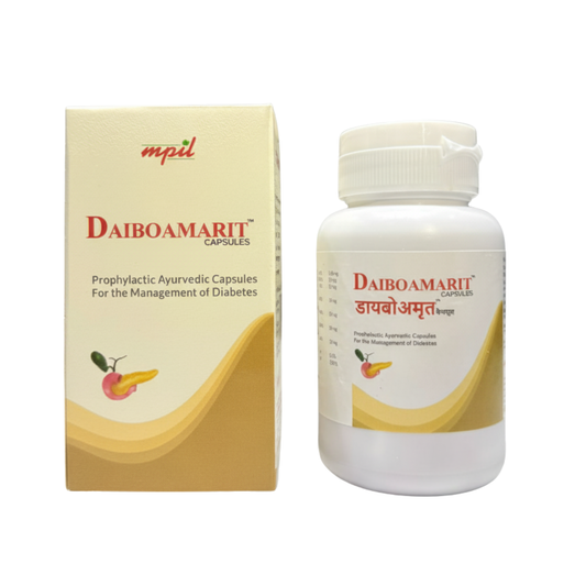 Daiboamrit Capsules for Daibetes control sugar level 60 capsules (pack of 2)
