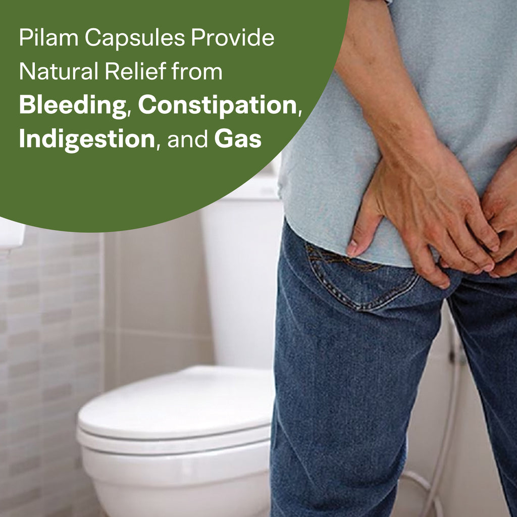 Pilam Capsule: Advanced Ayurvedic Relief for Hemorrhoids & Fissures