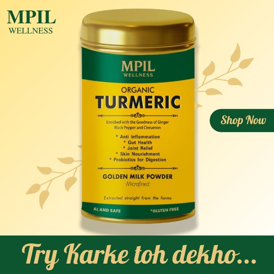 ORGANIC TURMERIC - GOLDEN MILK POWDER