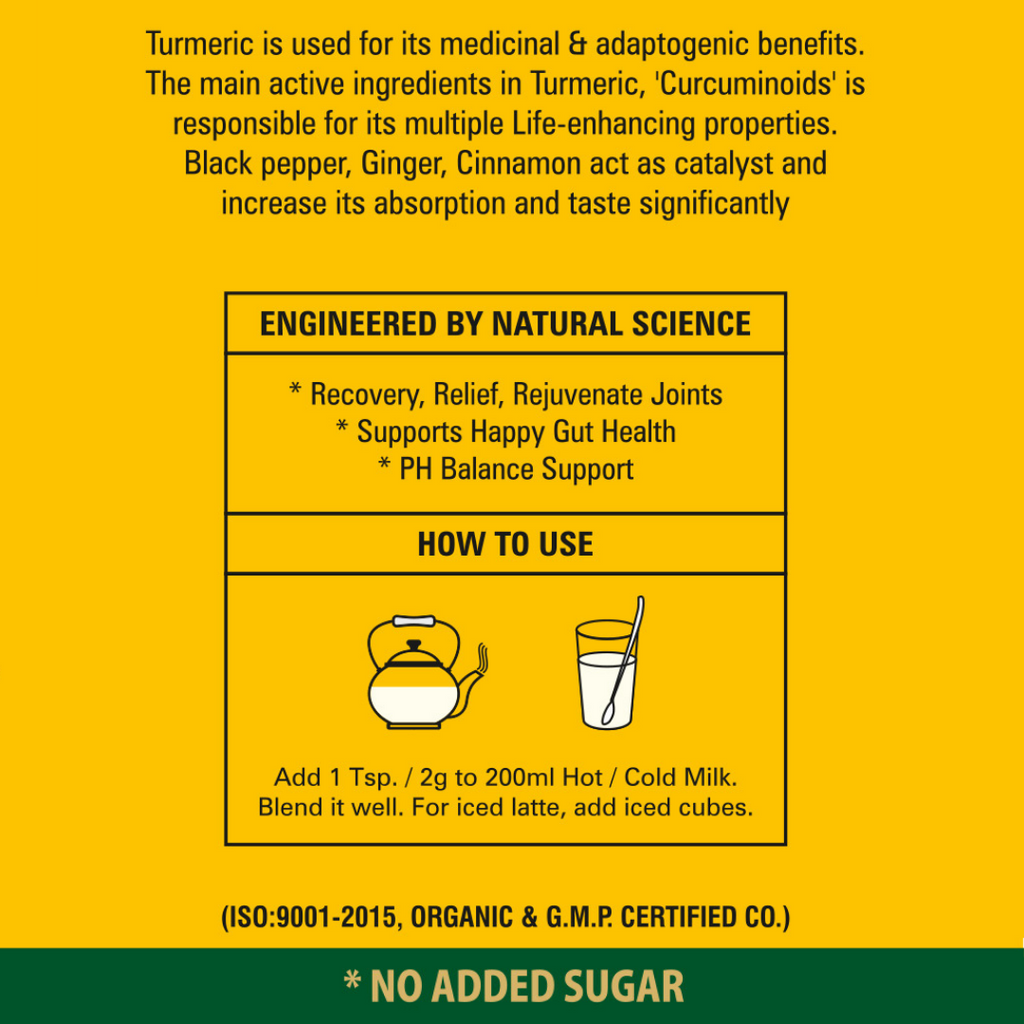 Organic Turmeric Powder 100 grams pack of 2